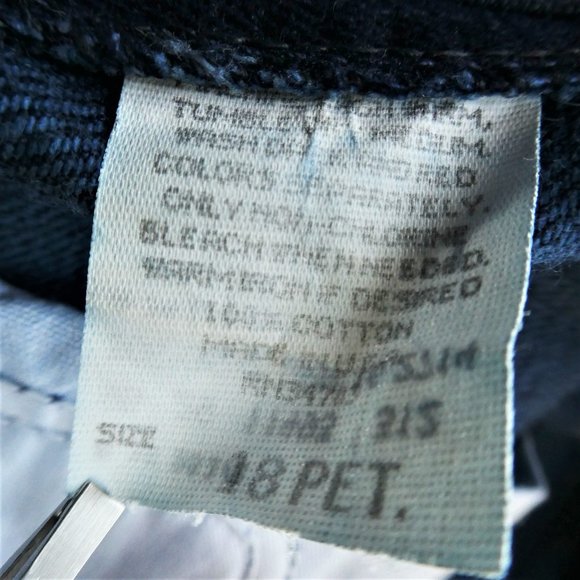 34x28 Vintage Lee Denim Jeans Mom Ultra High Waist Roomy Hip Dark Wash 18P - Picture 11 of 11